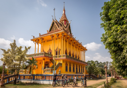 Phnom Penh: Countryside Bike Tour on the Silk Islands