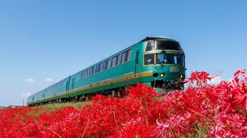 Kyushu Day Tour from Fukuoka: Yufuin + Yufuin no Mori + Beppu Umi Jigoku + Dazaifu Tenmangu 1-Day Trip [Optional Train Experience]