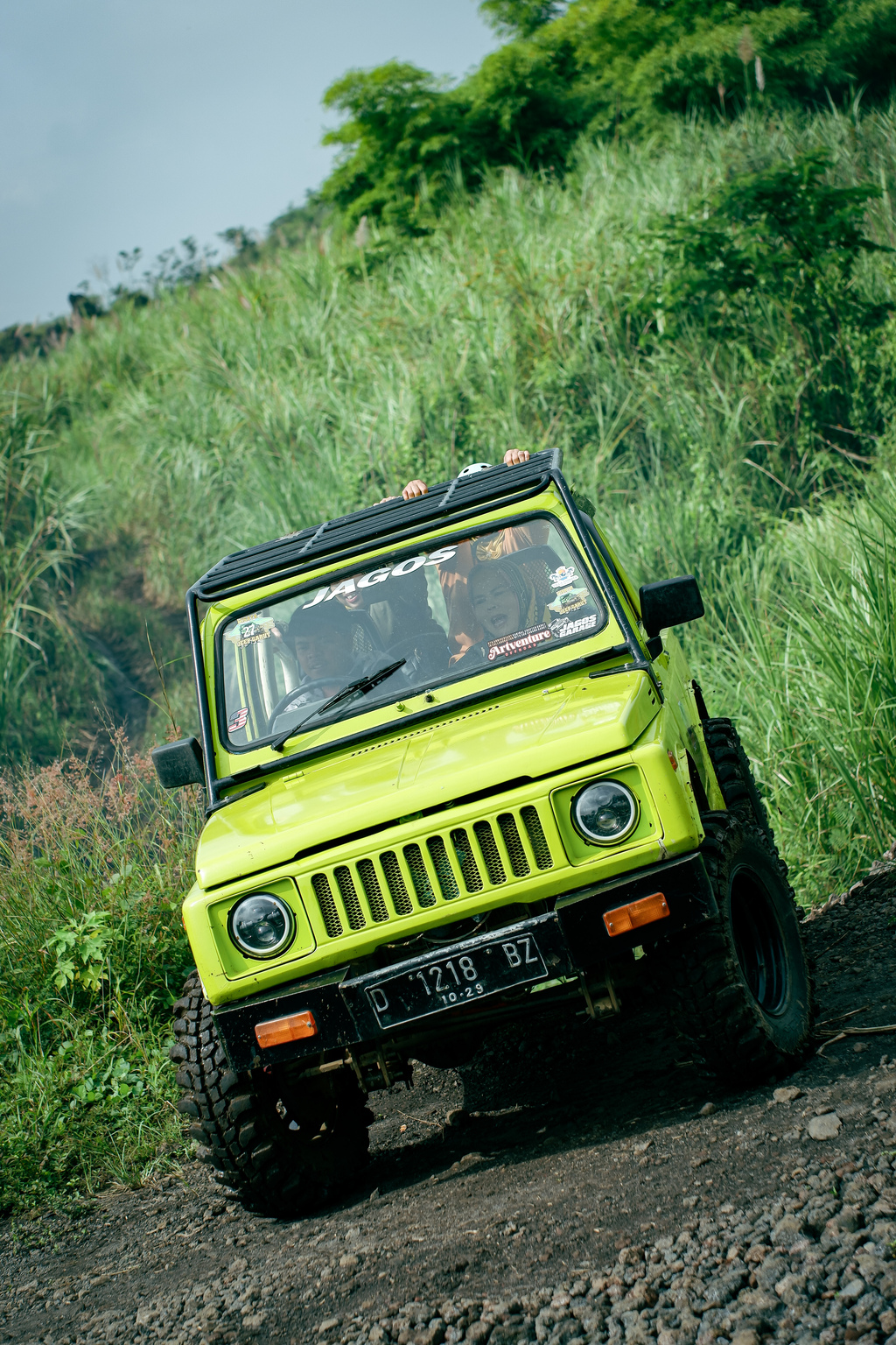 Fun Offroad Lava Tour Gunung Guntur – Garut, West Java