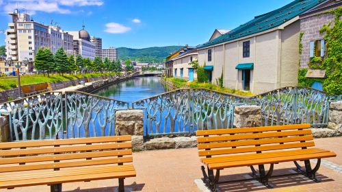 Noboribetsu Jigokudani Valley + Lake Tōya + Otaru 1-day tour, Lake Tōya Eight Views, Otaru Canal