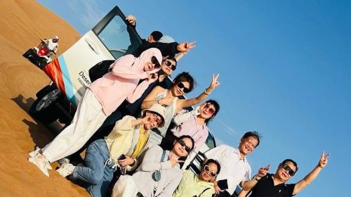 Premium Desert Safari with Dune Bashing, Camel Ride, BBQ Dinner, Live Shows Day Tours