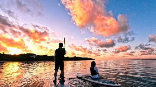 Okinawa Ishigaki Sunrise SUP or Canoe Tour