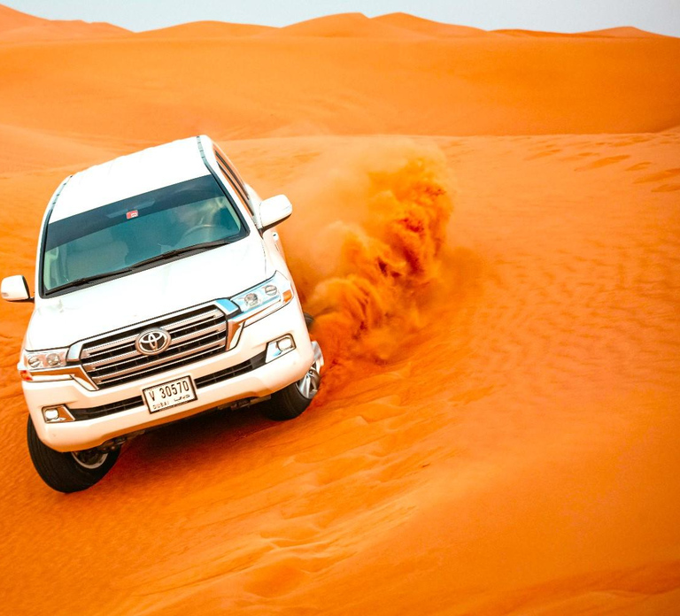 Abu Dhabi: Quad Bike ATV Safari, Camel Ride and Sandboarding