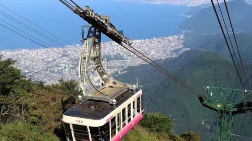 Kyushu Oita 1-day Tour | Tenmangu Shrine & Yufuin & Beppu Cable Car & Kamado Jigoku | Optional Chinese/English Day Tours