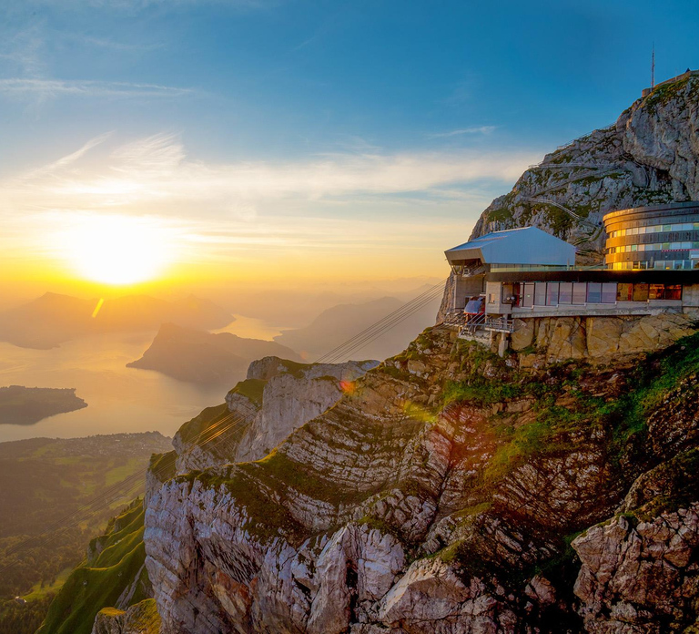 Best Mount Pilatus Experience – Skyglass Bus Golden Day Trip