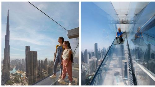 Dubai city tour & Sky View Glass Slide tour with Transfers Day Tours