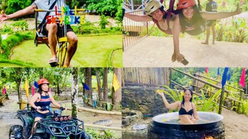 1-Day Boracay Adventure Tour with ATV, Sky Bike, Zipline, Cold Spring, Canoeing, Cliff Diving & Paddleboarding