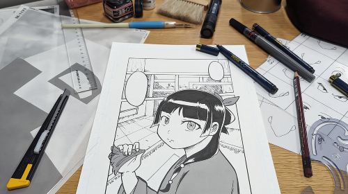 Tokyo Manga Drawing Workshop Guided by Active Pro Manga Artist