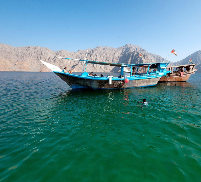 Khasab Musandam |Telegraph Island |Dhow Cruise | Dolphins
