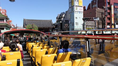 Official Ticket: Tokyo Open-Top Sightseeing Bus|SKY HOP BUS 1-Day/2-Day Pass | Hop-on Hop-off, Tour Tokyo Tower, Skytree, Shibuya, Shinjuku, and More