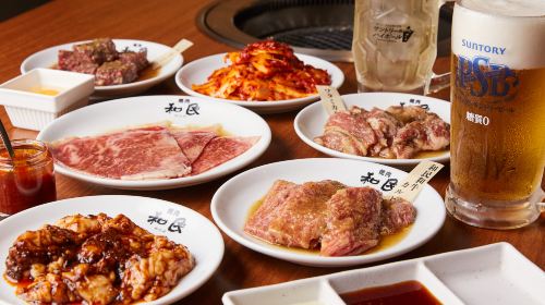 Wagyu All-You-Can-Eat Package at Warawara Namba