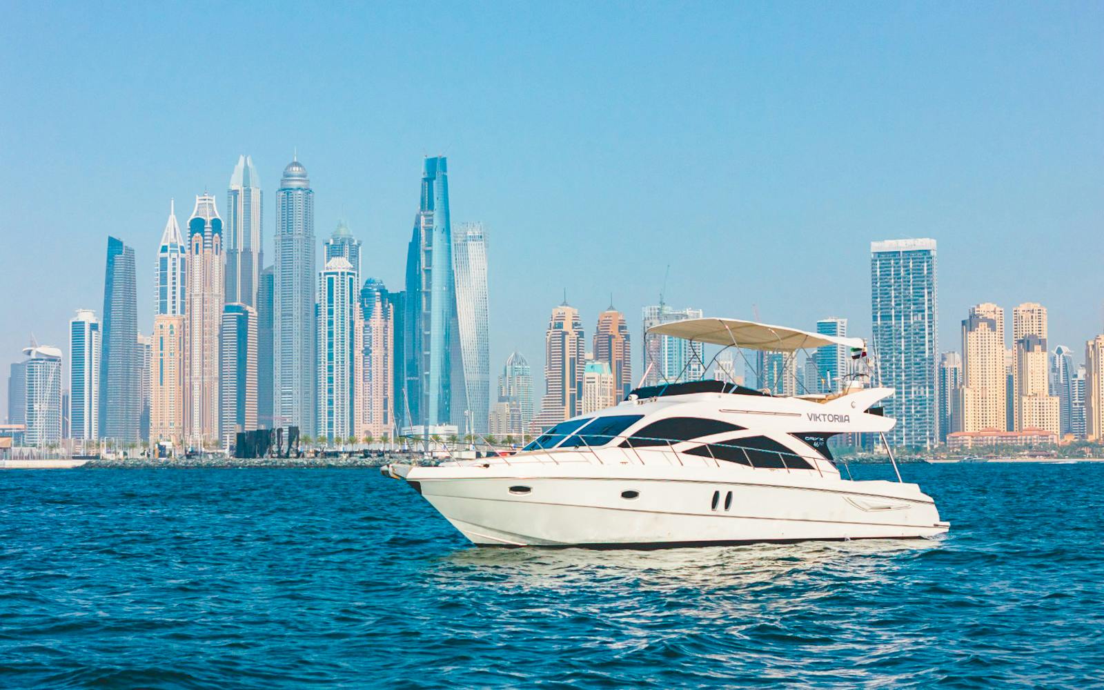 Private Luxury Yacht Rental from Dubai Harbour - Groups up to 12