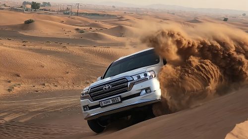 Private Morning Red Dune Safari with Camel Ride & Sandboarding
