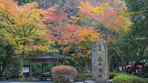 1-day tour to Kamishikimi Kumanoimasu Shrine, Takachiho Gorge, and Amanoiwato Shrine Nishi Hongu in Miyazaki, Japan
