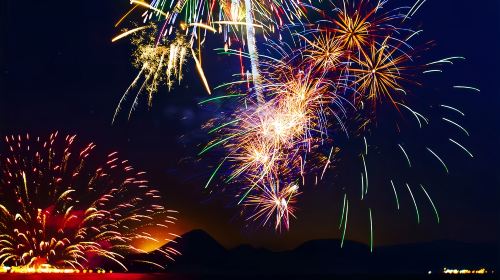1-day tour to Lake Toya Fireworks Festival – Fukidashi park