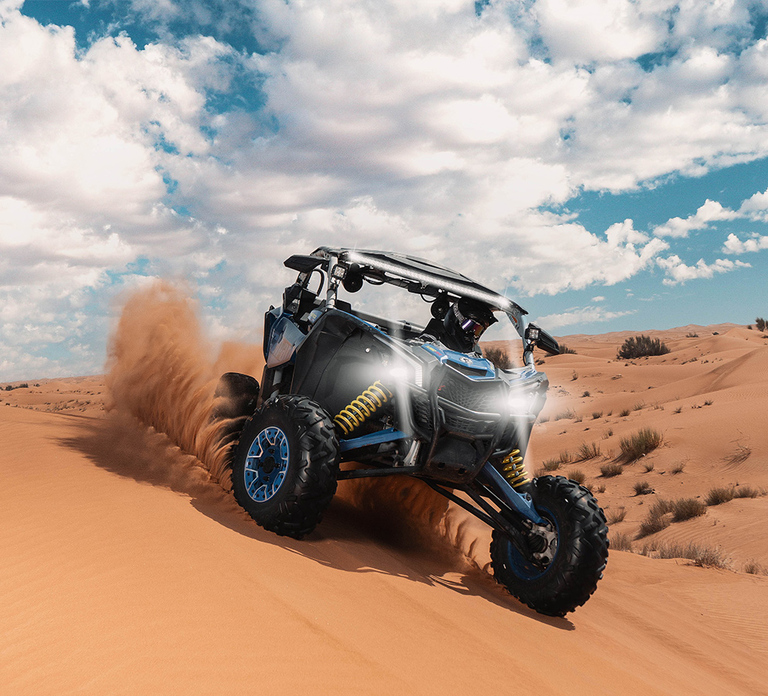 Dubai: Self-Drive 4WD Dune Buggy Guided Desert Adventure