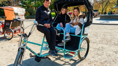 Central Park Private Pedicab Tour (60 mins) Day Tours