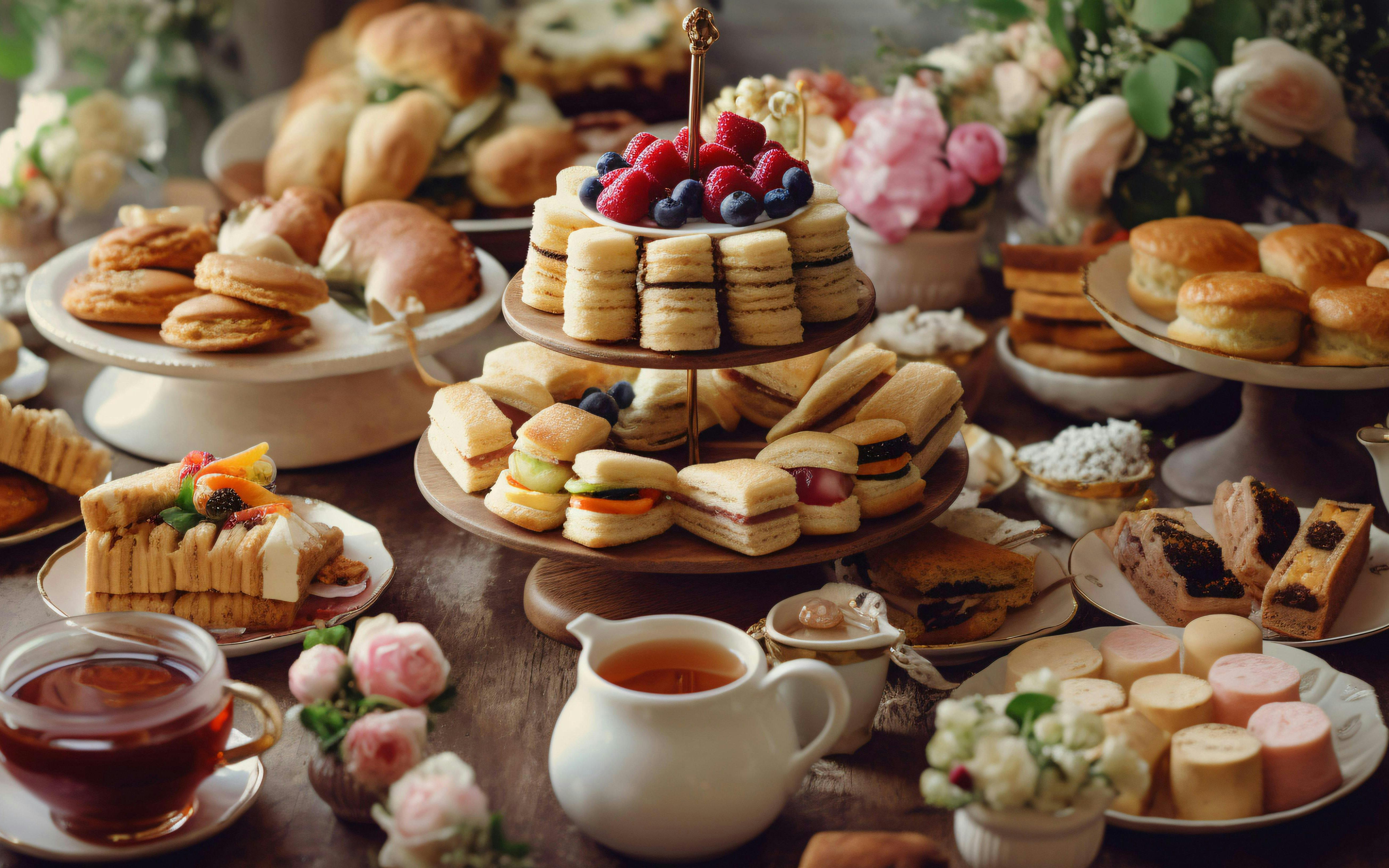 Palazzo Versace Dubai: Afternoon High Tea at Mosaico Lounge