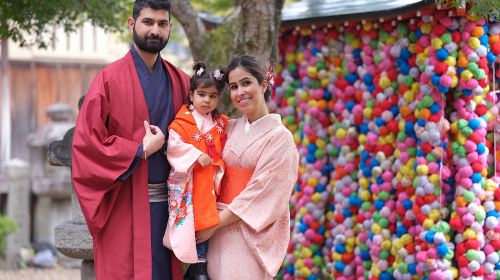 [Kyoto Kimono Rental mimosa Kodaiji Store] *Family-Friendly Kimono Rental | Experience Japanese Tradition Together as a Family*
