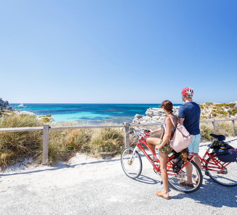 From Fremantle: Rottnest Island Ferry and Bike Day Tour