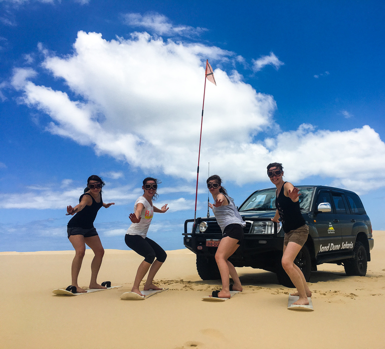 Port Stephens: Unlimited Sandboarding with 4WD Dune Transfer