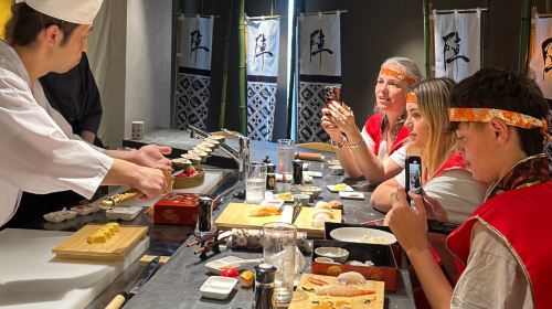 [Jin-Asakusa] Sushi making and tasting experience package voucher - choose one out of twelve