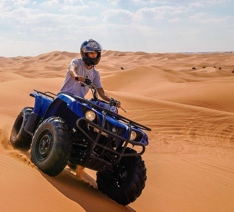 Desert Safari Dubai with Camel Ride, Sandboarding & Dinner