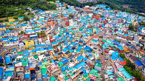 Busan One Day City Tour with Blueline Park Songjeong Beach Train