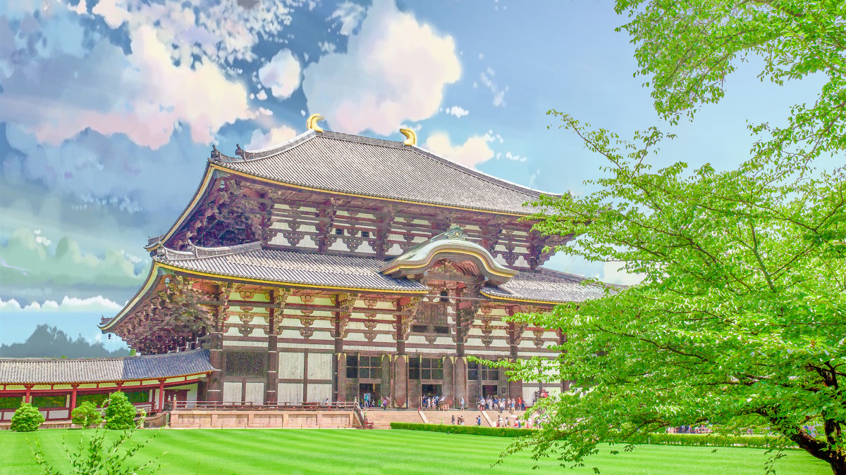 Four Seasons Biwa Lake & La Collina Omihachiman & Nara 1-Day Tour