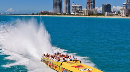 Speedboat Sightseeing Adventure of Miami