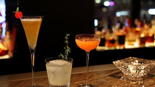 View Bar Champagne (1 Glass) + Snack Voucher