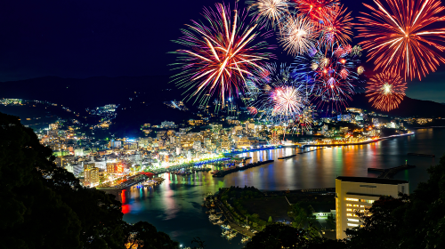 Small Group 1-Day Tour to Atami Fireworks Festival, Izu with Tokyo Hotel Pick-up