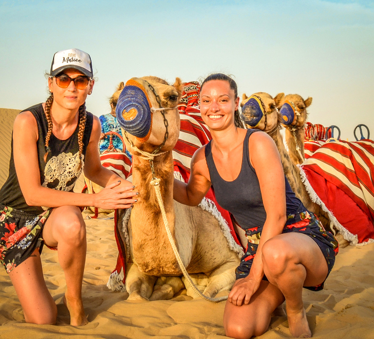 Abu Dhabi: Desert Safari, Camels, Quad Bike & Sandboarding