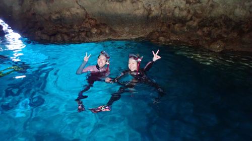 4-Hour Blue Cave Scuba Diving/Snorkeling Experience in Naha, Japan – Naha/Chatan Pickup & Drop-off