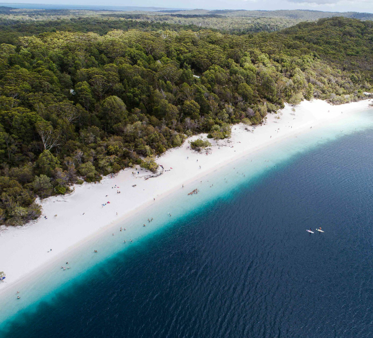 From Rainbow Beach: K'gari, Fraser Island Two-Day Coach Tour