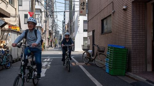 3-Hour Tokyo Private E-Bike Tour Starting from Your Hotel Day Tours