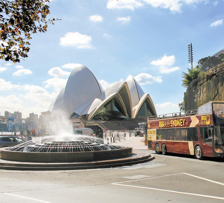 Sydney: Big Bus Hop-On Hop-Off Tour with Optional Cruise