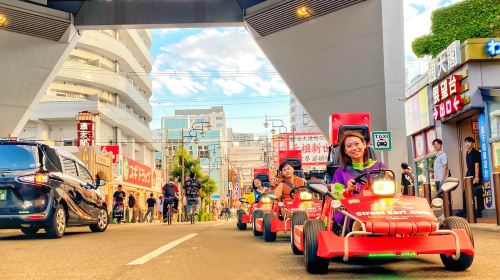 Street Kart | Osaka Street Go-Kart Experience | Passing Popular Attractions like Dotonbori and America Mura