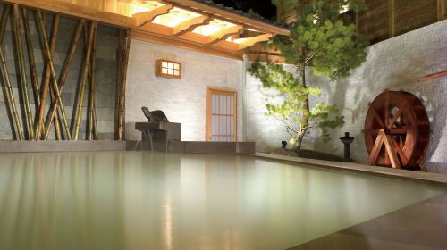 Beitou Spring Hotel Red Cypress Club: Hot Spring Baths, Sauna & Outdoor Pool Access