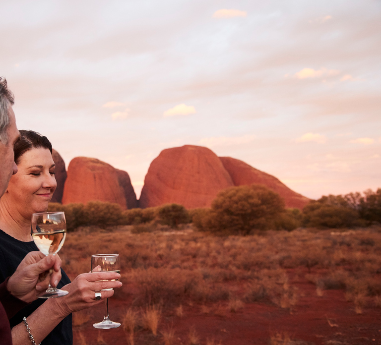 Kata Tjuṯa Sunset Tour with Sparkling Wine and Cheeseboard