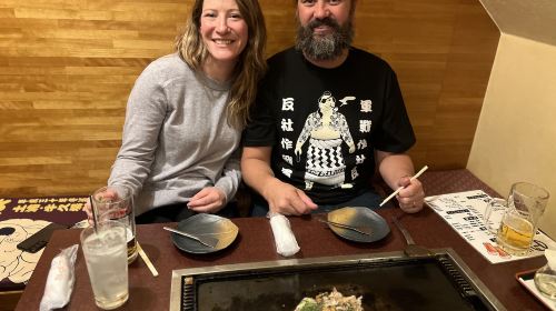 Okonomiyaki monjayaki donguri downtown monjayaki experience package