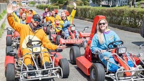 Shibuya Go Karting Tour with Funny Costume Day Tours