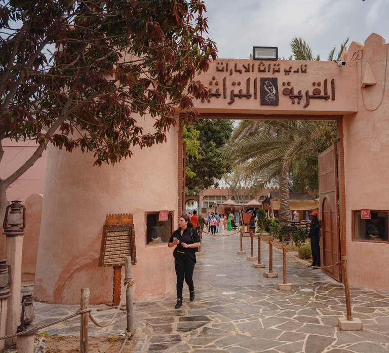From Abu Dhabi: Grand Mosque, Royal Palace& Heritage Village