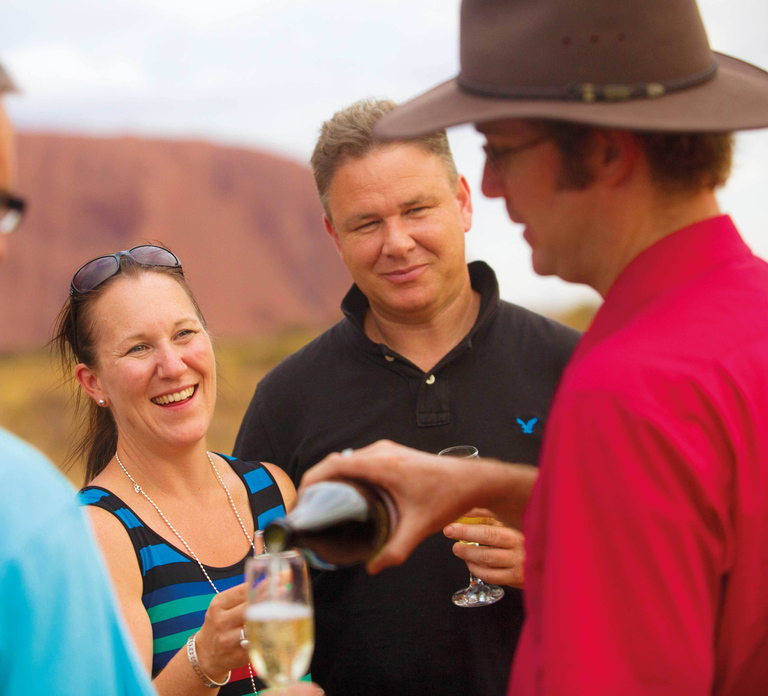 Uluru 1.5-Hour Sunset Tour with Sparkling Wine & Cheeseboard