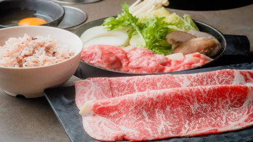 [Shabu-shabu Let Us Nakameguro Main Store] Premium Kobe beef all-you-can-eat buffet package + special all-you-can-drink voucher