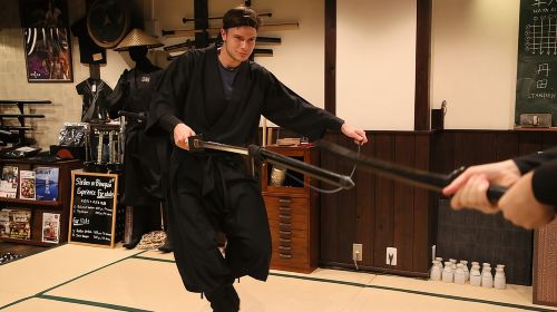 Ninja 2-hour Hands-on Lesson by Japanese master in Kyoto -Medium Day Tours