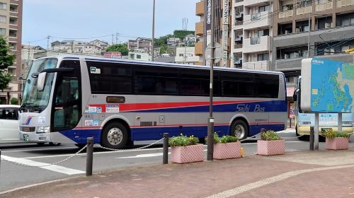 Fukuoka airport Hakata bus center direct express bus to Sasebo Transport Passes