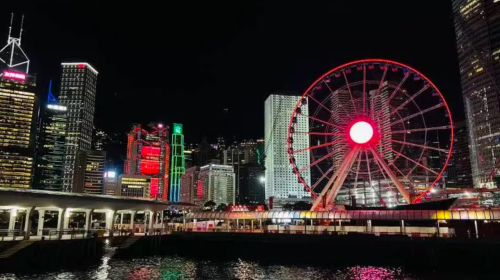 Hong Kong Victoria Harbour night cruise: luxury Dreamer sightseeing cruise ticket Transport Passes