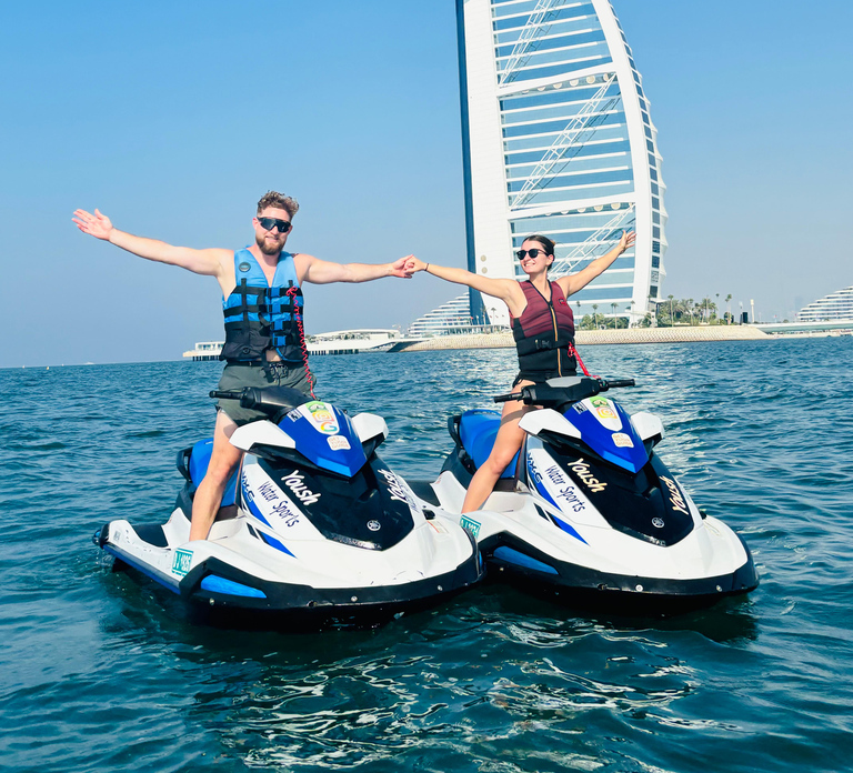 Dubai: Jetski Adventure w/ Burj Khalifa & Burj Al Arab Views