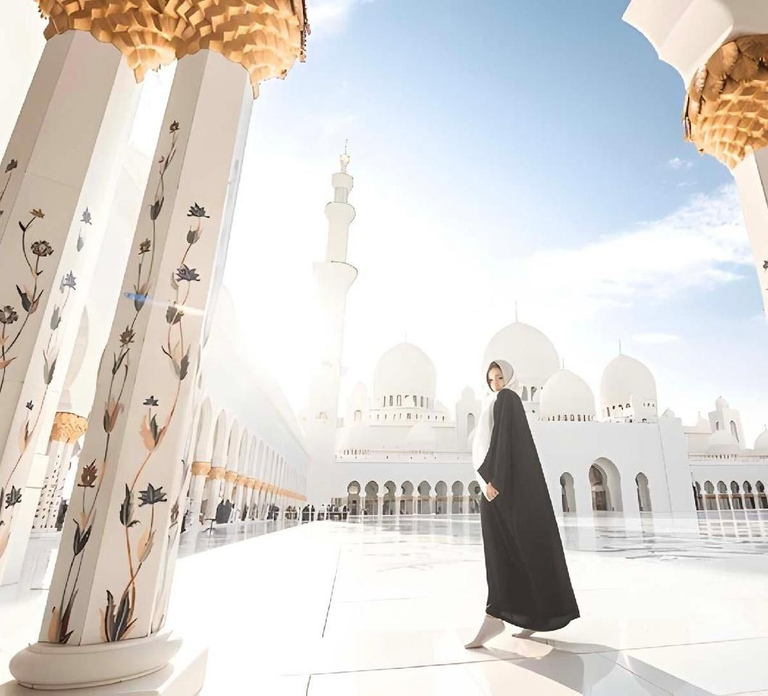 Dubai: Sheikh Zayed Mosque & Warner Bros w/ Transfer